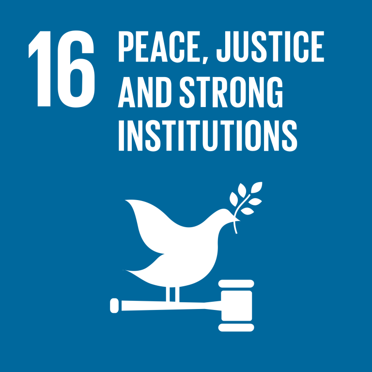 SDGs_16. Peace, Justice and Strong Institutions